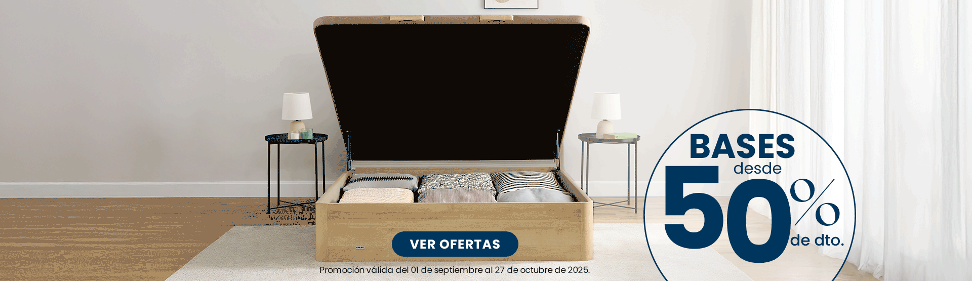 Canapé abatible con gran espacio de almacenamiento en oferta con descuento especial